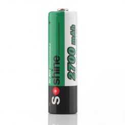 Аккумуляторы Soshine AA/HR06 NI-MH 2700 mAh 1шт Аккумуляторы Soshine AA/HR06 NI-MH 2700 mAh 1шт