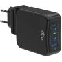 Сетевое зарядное устройство Media-Tech MT6252 65W Black 
