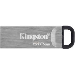 Флеш-накопитель USB3.2 512GB Kingston DataTraveler Kyson Silver/Black (DTKN/512GB)
