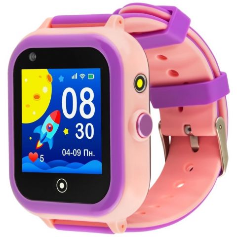 Детские смарт-часы Garmix PointPRO-200 4G/GPS/WiFi Pink