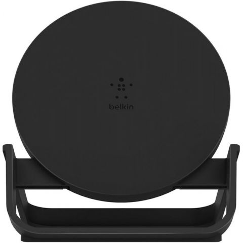 Беспроводное зарядное устройство Belkin Stand Wireless Charging Qi Black (WIB001ttBK)