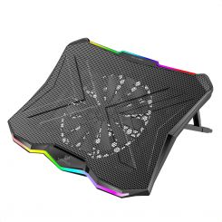Охлаждающая подставка для ноутбука Promate Vertux Glare Black
