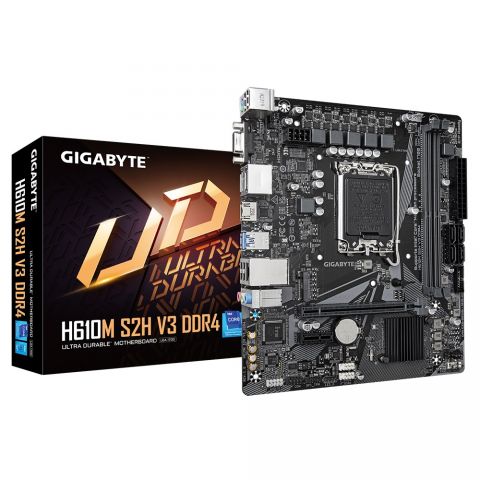 Материнська плата Gigabyte H610M S2H V3 DDR4 Socket 1700 Материнська плата Gigabyte H610M S2H V3 DDR4 Socket 1700