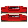 Модуль пам`ятi DDR4 2x4GB/2400 G.Skill Ripjaws V Red (F4-2400C17D-8GVR)