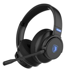 Гарнитура Sades SA-202 Runner Black/Blue (sa202bkb)