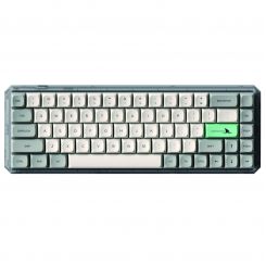 Клавиатура беспроводная Motospeed Darmoshark K5 Gateron Silver Pro Light Gray (dmk5lgspro)
