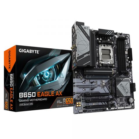 Материнська плата Gigabyte B650 Eagle AX Socket AM5 Материнська плата Gigabyte B650 Eagle AX Socket AM5