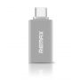 Адаптер Remax Glance USB-USB Type-C RA-OTG1 Silver (2000700004672)