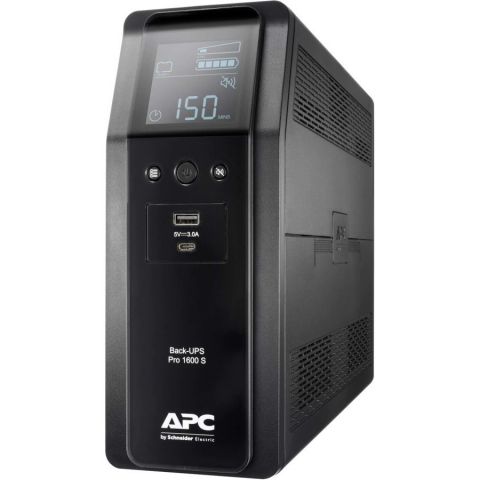 ИБП APC Back-UPS Pro S 1600VA/960W USB, 6+2 C13 (BR1600SI)