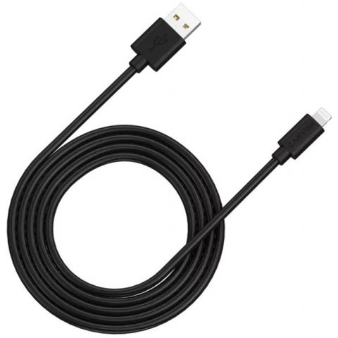 Кабель Canyon MFI-12 USB - Lightning 2м, Black (CNS-MFIC12B)