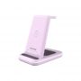Бездротовий зарядний пристрій Canyon WS-304 15W 2in1 Iced Pink (CNS-WCS304IP)
