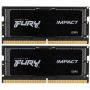 Модуль пам`ятi SO-DIMM 2x8GB/4800 DDR5 Kingston Fury Impact (KF548S38IBK2-16)