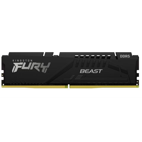 Модуль пам`ятi DDR5 32GB/6000 Kingston Fury Beast Black (KF560C36BBE-32)