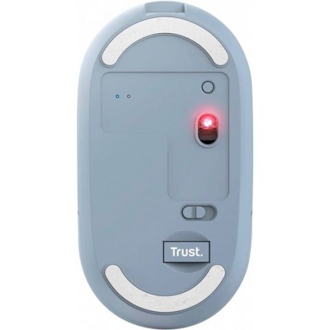 Мышь беспроводная Trust Puck Rechargeable Blue (24126_TRUST)