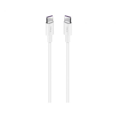 Кабель Ttec USB Type-C - USB Type-C (M/M), 3 м, White (2DK48B)