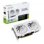 Видеокарта GF RTX 4060 8GB GDDR6 Dual Evo White OC Asus (DUAL-RTX4060-O8G-EVO-WHITE)