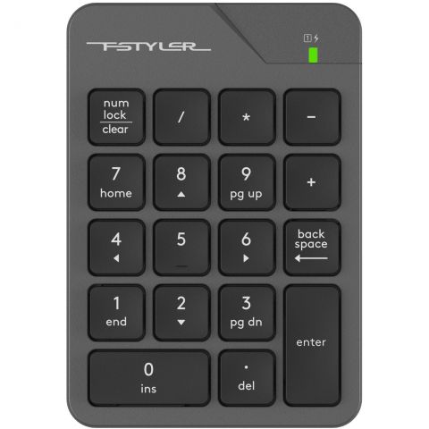 Клавиатура цифровая A4Tech Fstyler FGK21C Grey