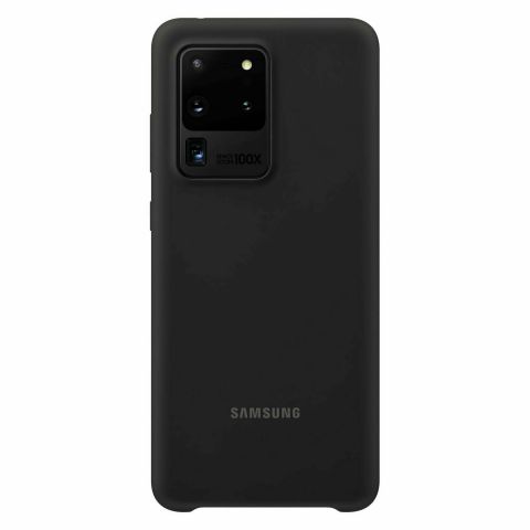 Чехол-накладка Samsung Silicone Cover для Samsung Galaxy S20 Ultra SM-G988 Black (EF-PG988TBEGRU)