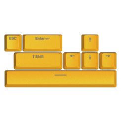 Набор кейкапов Hator PBT Keycaps Autograph Edition Sunny Yellow (HTS-715)