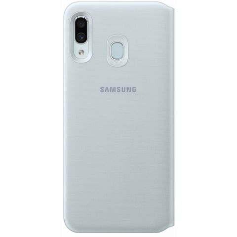 Чехол-книжка Samsung Wallet Cover для Samsung Galaxy A20 SM-A205/A30 SM-A305 White (EF-WA205PWEGRU/EF-WA305PWEGRU)
