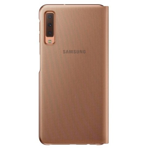 Чехол-книжка Samsung Wallet Cover для Samsung Galaxy A7 2018 SM-A750 Gold (EF-WA750PFEGRU)