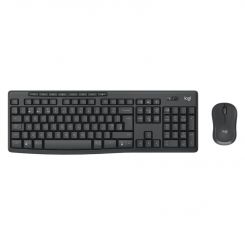 Комплект (клавиатура, мышь) беспроводной Logitech MK370 Graphite (920-012077)