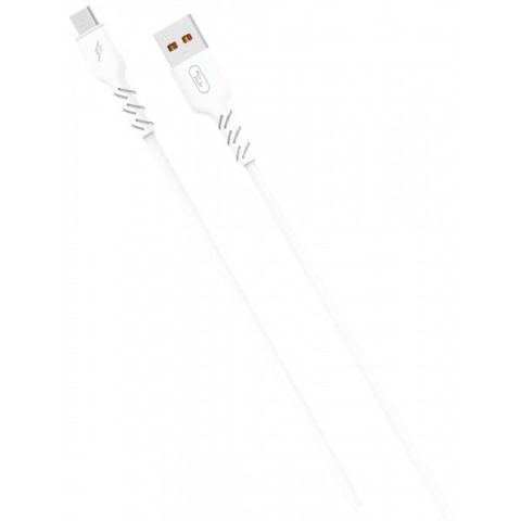 Кабель SkyDolphin S07V TPE High Elastic Line USB - micro USB (M/M), 1 м, White (SDUSB-000597)