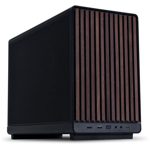 Корпус Lian Li A3-mATX Wooden Front Panel Black (G99.A3X-WD.00) без БП