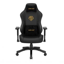 Кресло для геймеров Anda Seat Phantom 3 Size L Black/Gold (AD18Y-06-B-PV/C)