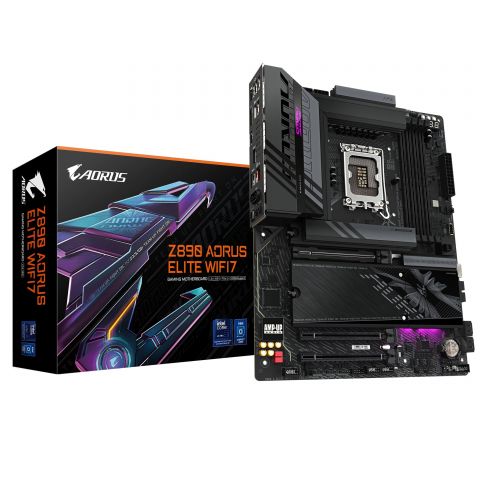 Материнська плата Gigabyte Z890 Aorus Elite WiFi7 Socket 1851 Материнська плата Gigabyte Z890 Aorus Elite WiFi7 Socket 1851