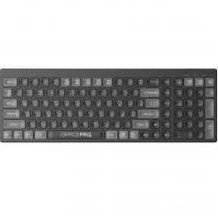 Клавиатура беспроводная OfficePro SK985B Bluetooth Black 