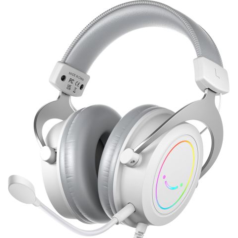 Гарнитура Fifine RGB H3W White