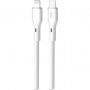 Кабель XO NBQ231A USB Type-C - Lightning (M/M), 1 м, White (NBQ231A-TC-1-WH)
