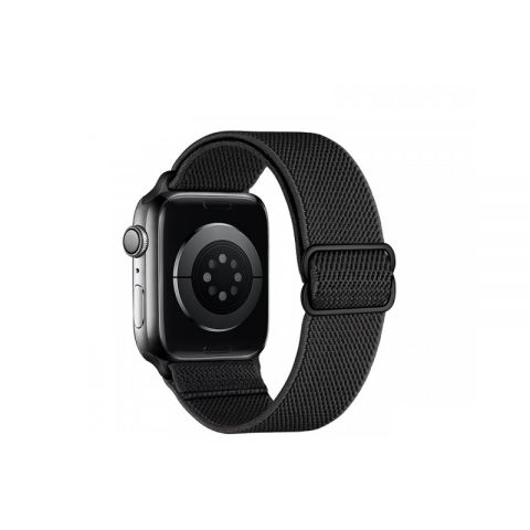 Ремешок Hoco WA04 Nylon Loop для Apple Watch 42mm/44mm/45mm/49mm Black (WA04-42/49B)