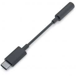 Адаптер Dell 3.5 мм - USB Type-C (F/M), Black (3GVVD)