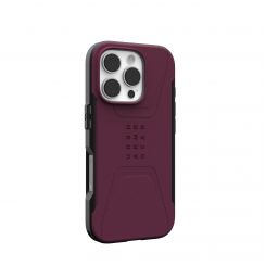 Чeхол-накладка Urban Armor Gear Civilian Magsafe для Apple iPhone 16 Pro Bordeaux (114444119049)