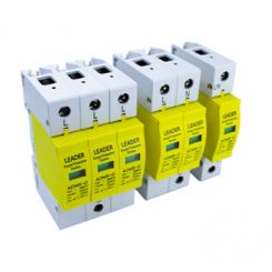 Ограничитель перенапряжения Leader АC4P 385В 40кА (LA-SPD4P-40KA)