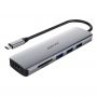 Концентратор FrimeCom USB-C Boyye 6-в-1 (UC-602)