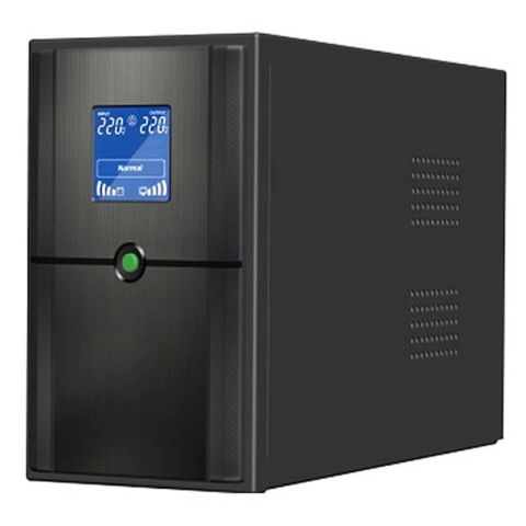 ИБП FrimeCom SL-1.5KL, Line Int., AVR, 2 x евро, LCD, металл (под внеш. АКБ, с правильной синусоидой)