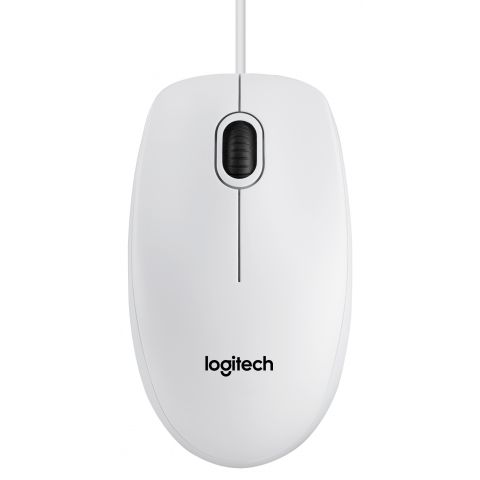 Мышь Logitech B100 White (910-003360)