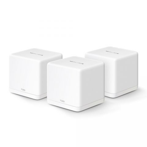 WiFi Mesh система Mercusys Halo H60X 3-pack (AX1500, 3хGE WAN/LAN, Beamforming, MU-MIMO, OFDMA)