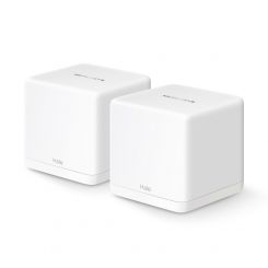 WiFi Mesh система Mercusys Halo H60X 2-pack (AX1500, 3хGE WAN/LAN, Beamforming, MU-MIMO, OFDMA)