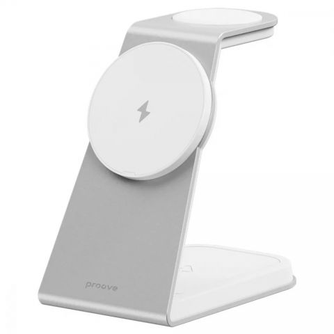 Беспроводное зарядное устройство Proove Omni Power 3in1 15W White (WSOP15020002)
