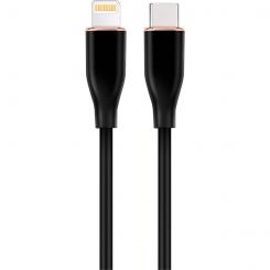 Кабель Cablexpert USB Type-C - Lightning (M/M), 2.25 A, 20 W, 1.5 м, Black (CC-USB2S-CM8PM-1.5M-BK)