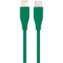 Кабель Cablexpert USB Type-C - Lightning (M/M), 2.25 A, 20 W, 1.5 м, Green (CC-USB2S-CM8PM-1.5M-G)