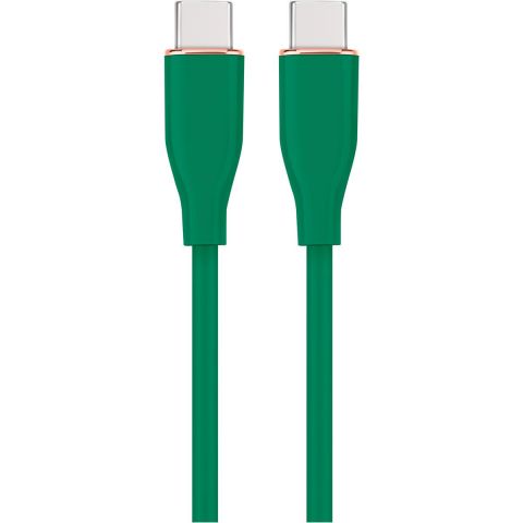 Кабель Cablexpert USB Type-C - USB Type-C (M/M), 3 A, 60 W, 1.5 м, Green (CC-USB2S-CMCM-1.5M-G)