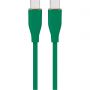 Кабель Cablexpert USB Type-C - USB Type-C (M/M), 3 A, 60 W, 1.5 м, Green (CC-USB2S-CMCM-1.5M-G)