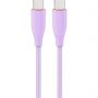 Кабель Cablexpert USB Type-C - USB Type-C (M/M), 3 A, 60 W, 1.5 м, Purple (CC-USB2S-CMCM-1.5M-P)