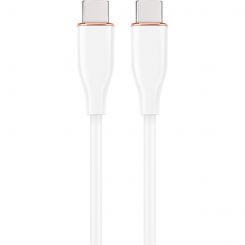 Кабель Cablexpert USB Type-C - USB Type-C (M/M), 3 A, 60 W, 1.5 м, White (CC-USB2S-CMCM-1.5M-W)
