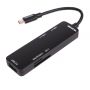 Концентратор USB Type C Maxxter USB3.0, 2хUSB2.0, SD, Micro SD Black (HU3C-3PTF-01) Концентратор USB Type C Maxxter USB3.0, 2хUSB2.0, SD, Micro SD Black (HU3C-3PTF-01)
